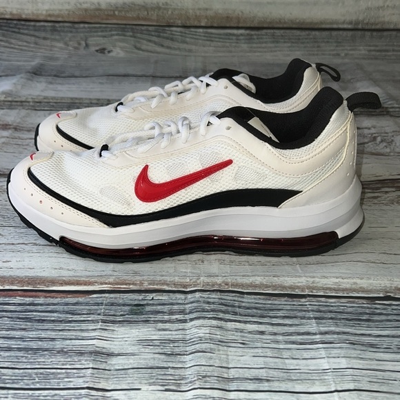 Men’s Nike Air Max AP White/Black University Red Sneakers (CU4826-101 )Size 9 - Picture 1 of 11